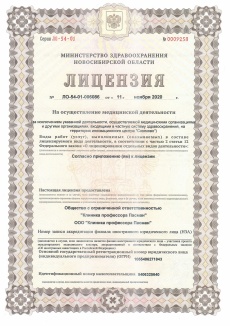 Лицензия от 20201